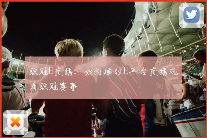 欧冠H直播：如何通过H平台直播观看欧冠赛事
